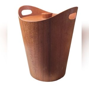 MCM Wooden Ice Bucket
